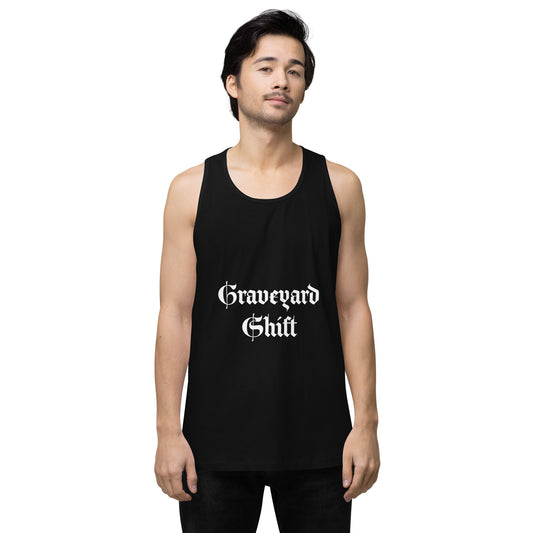 Graveyard Shift Men’s premium tank top