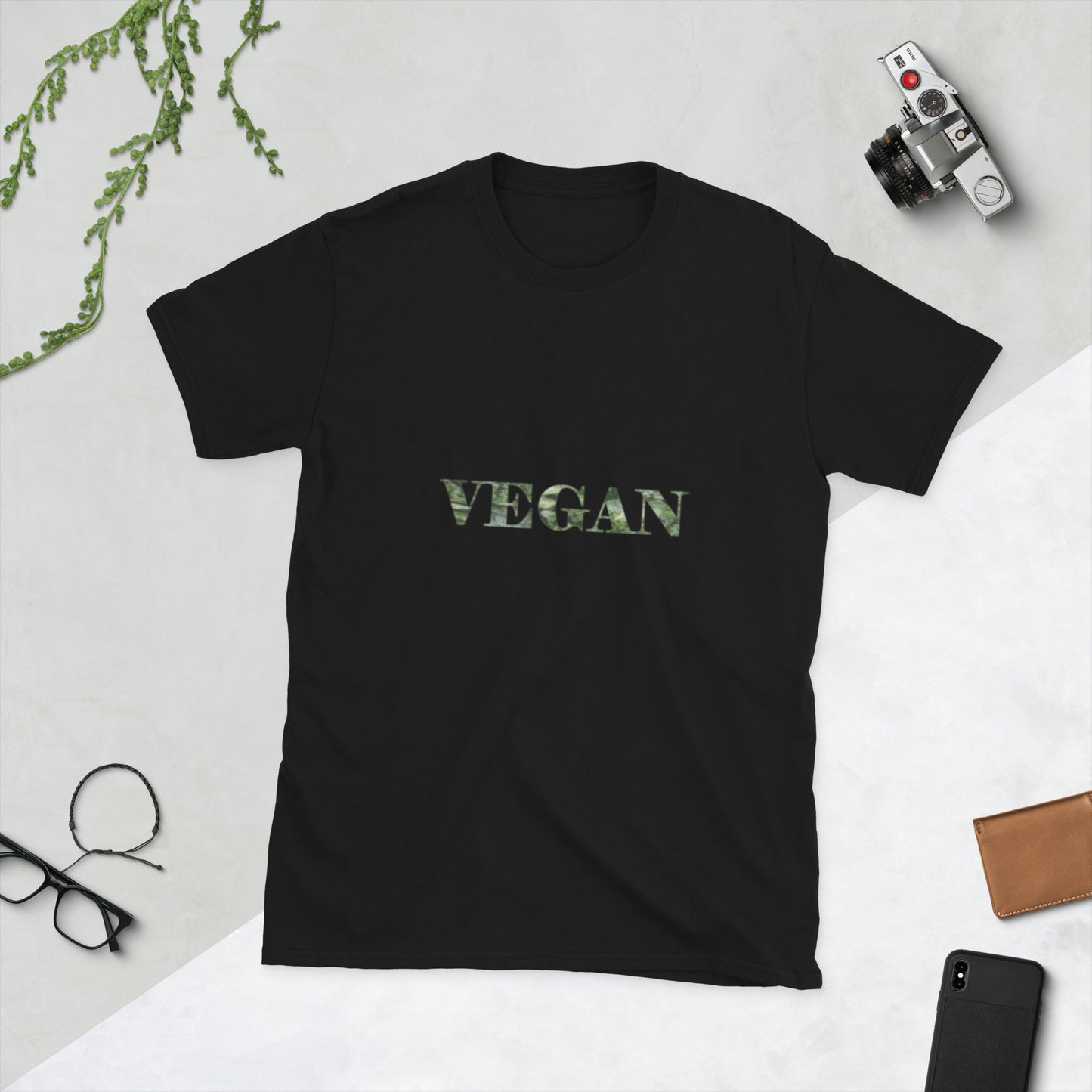 Vegan Short-Sleeve Unisex T-Shirt