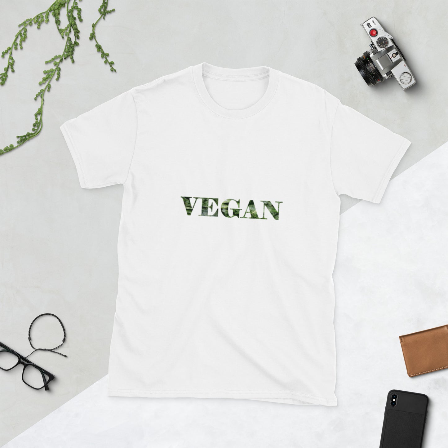 Vegan Short-Sleeve Unisex T-Shirt