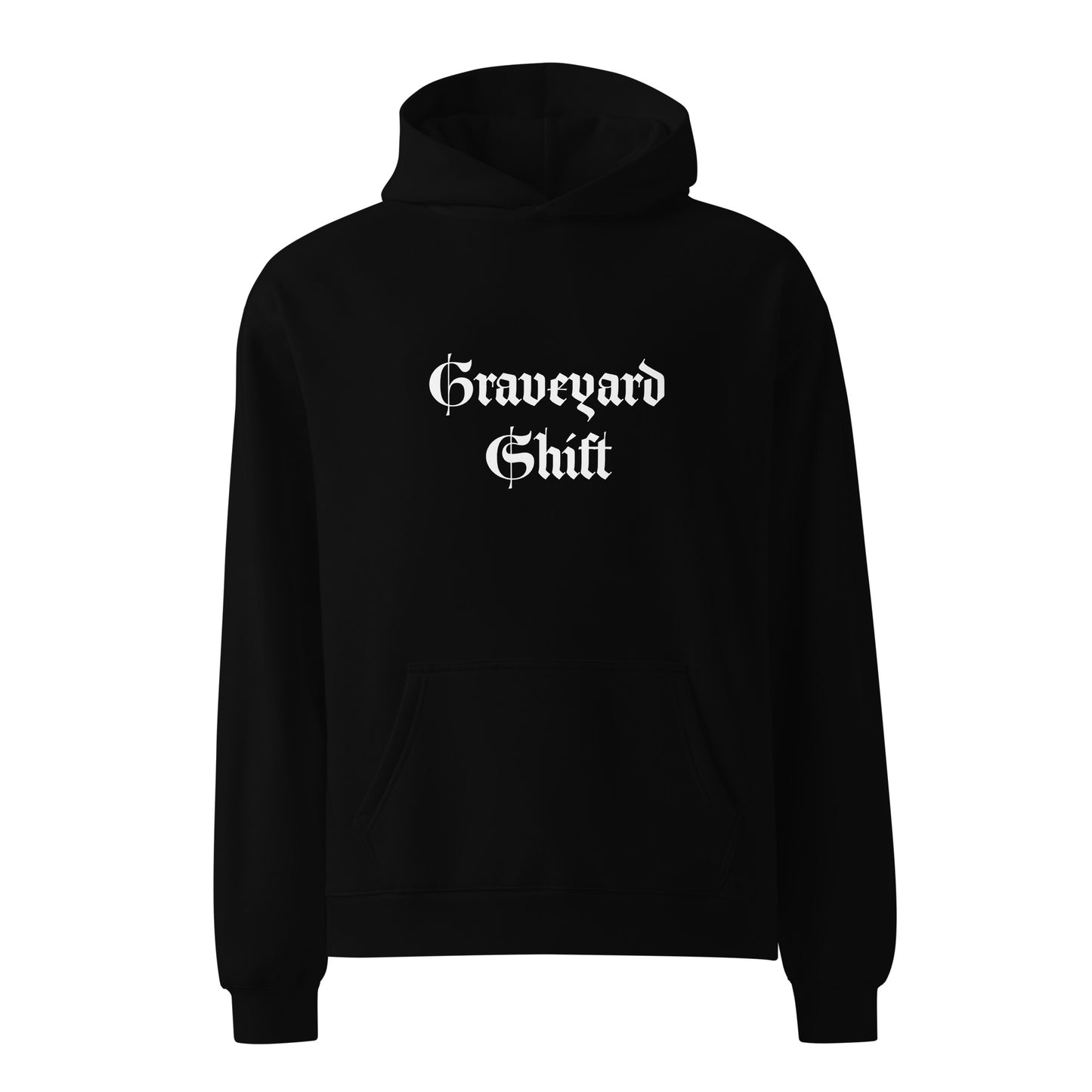 Graveyard Shift Unisex oversized hoodie