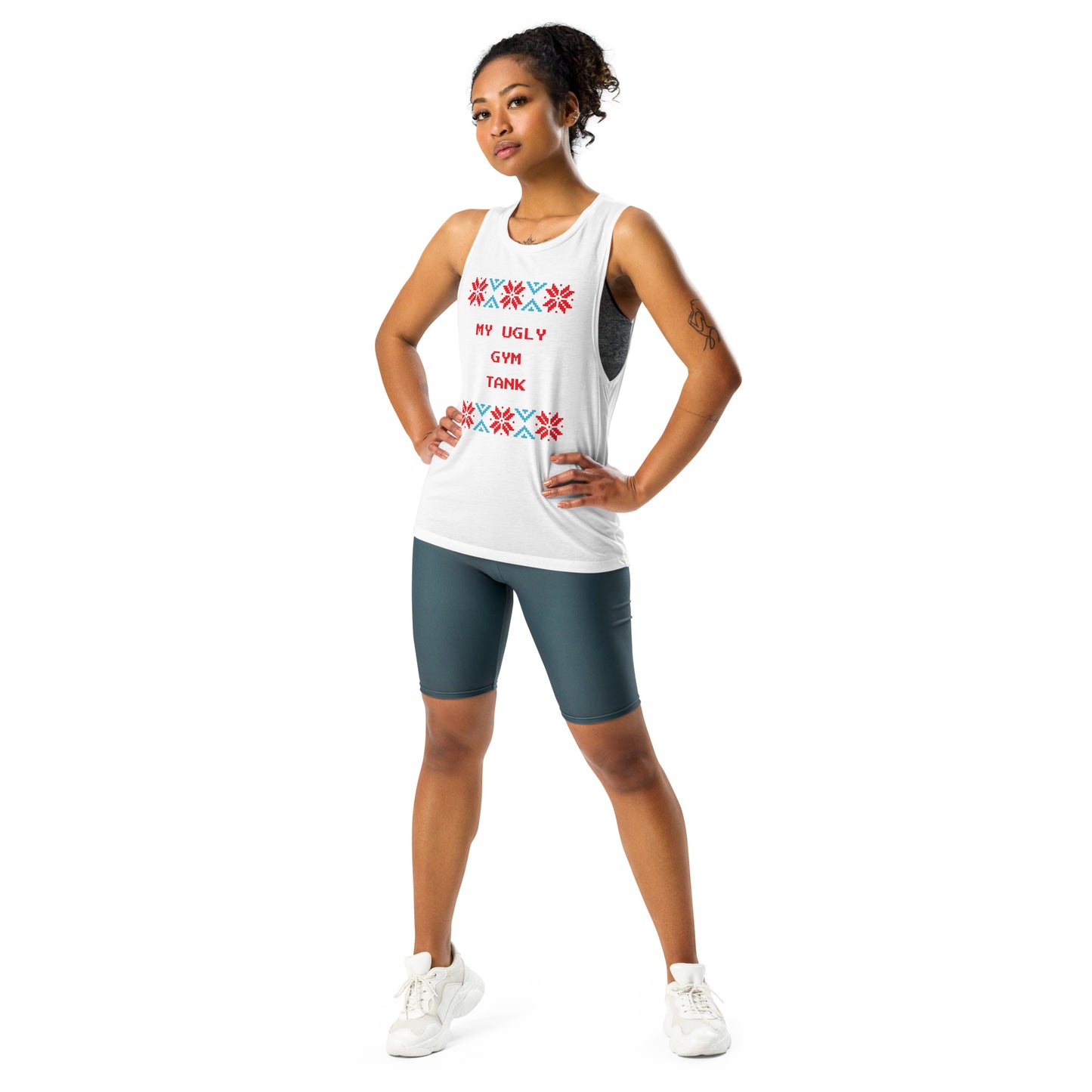 My Ugly Gym Tank Holiday Ladies’ Muscle Tank